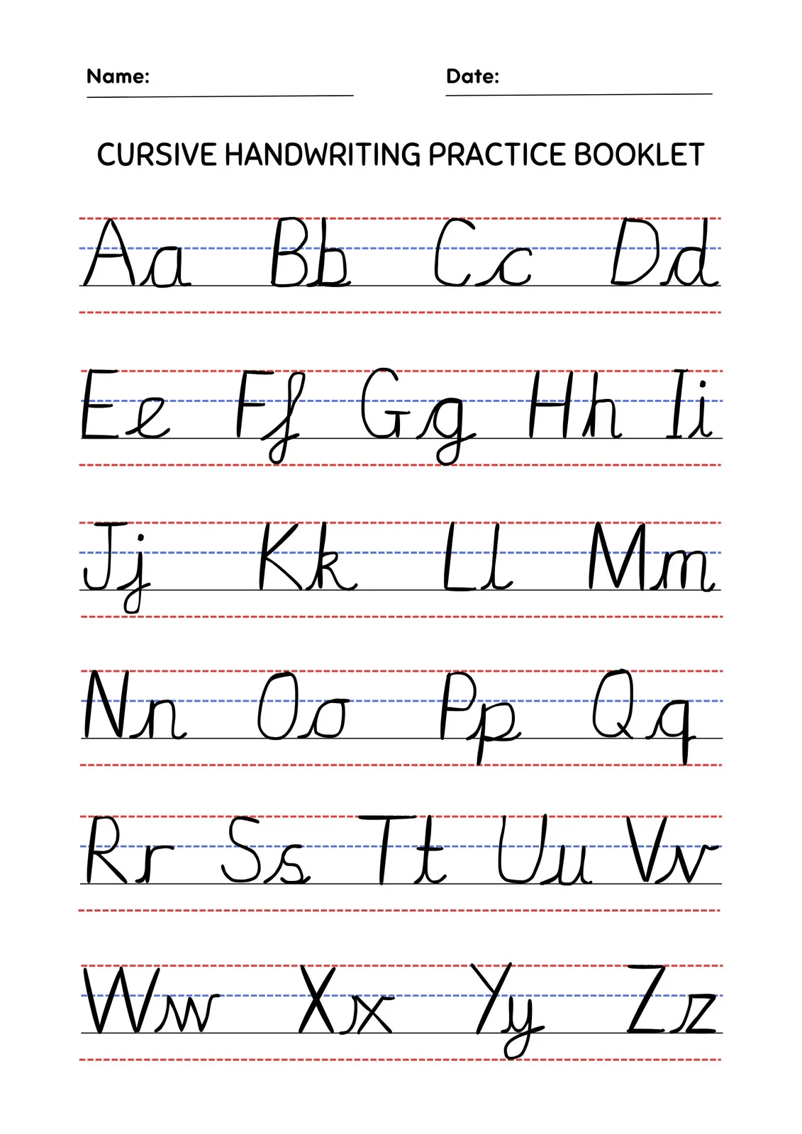 Cursive Writing