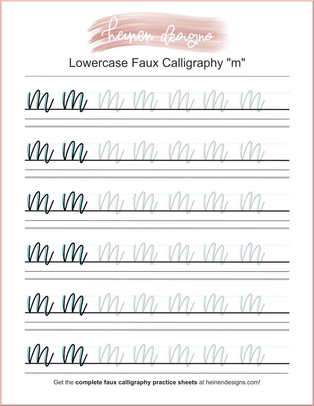 Faux M Lowercase Faux M Lowercase