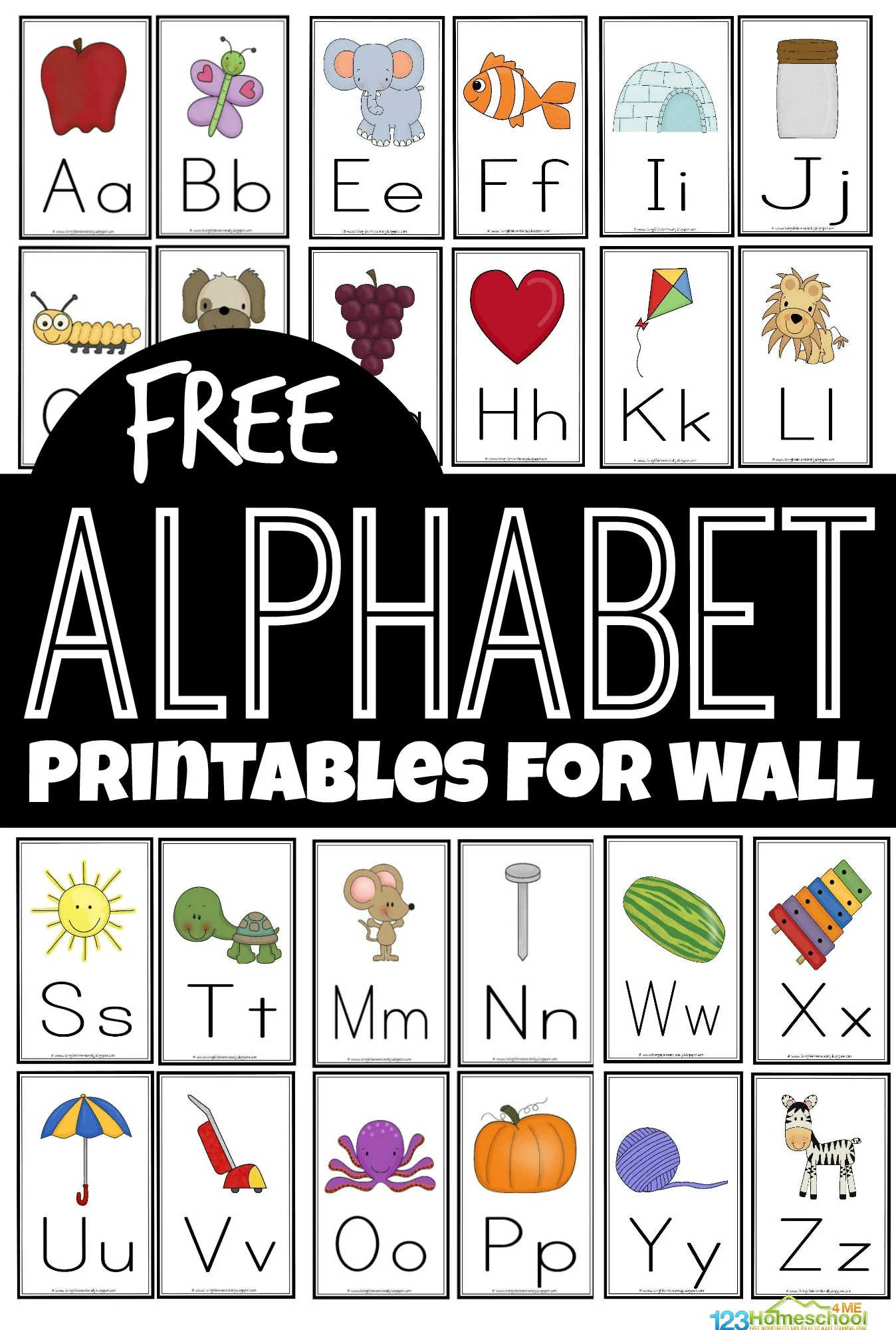 Free Alphabet Wallcards Flashcards 97