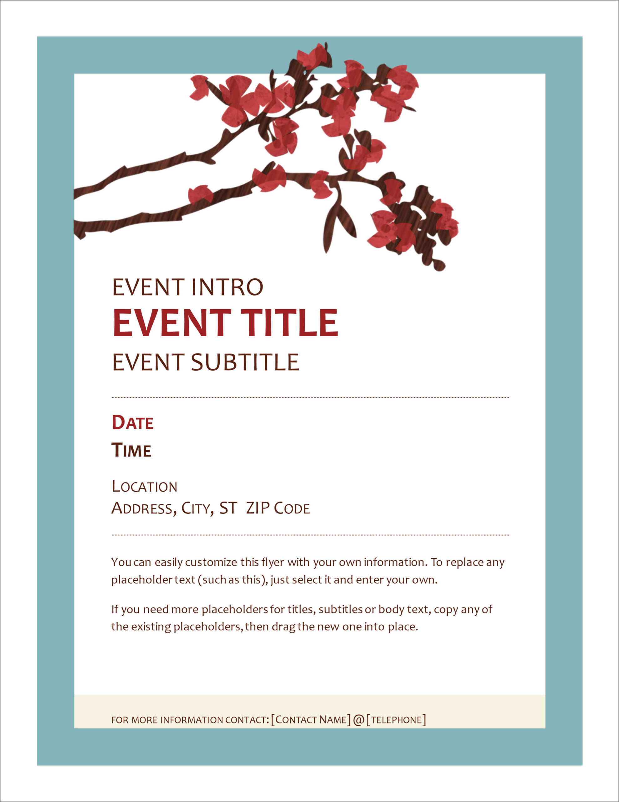 Free Poster Flyer Templates
