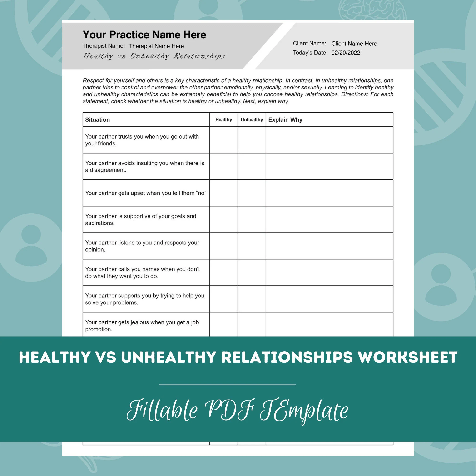 Healthy Vs Unhealthy Relationships