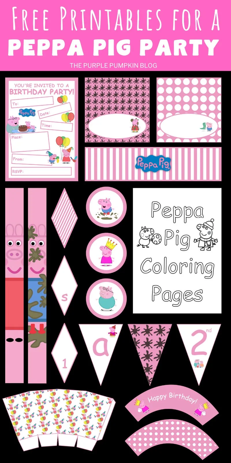 Free Printable Peppa Pig Birthday Card Free Printable Peppa Pig Birthday Card