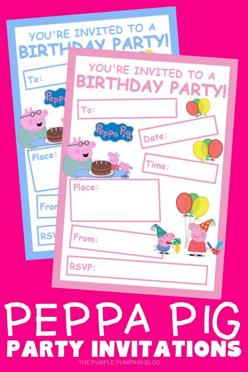 Peppa Pig Party Ideas Free Printables Peppa Pig Party Ideas Free Printables