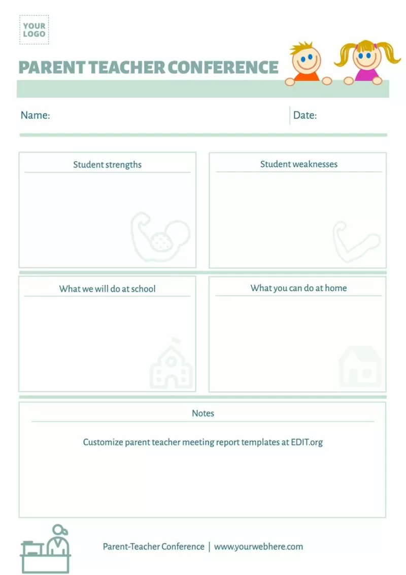 Teacher Parent Conference Templates