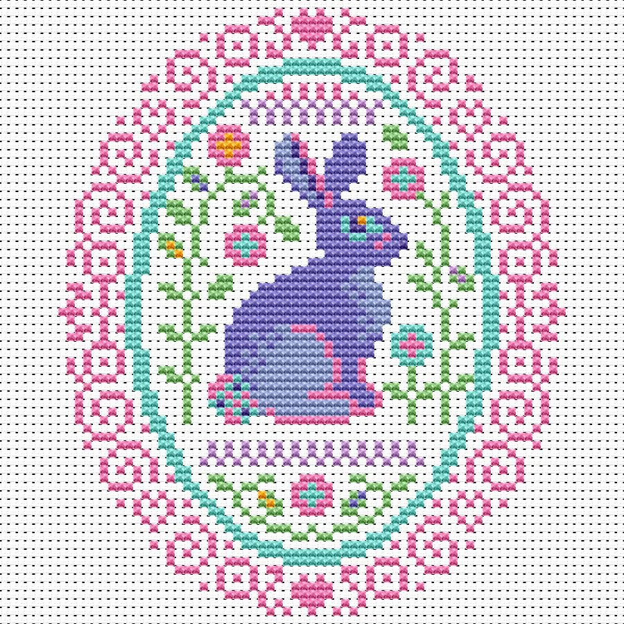 Printable Cross Free Printable Easter Cross Stitch Patterns - Free Printables Corner