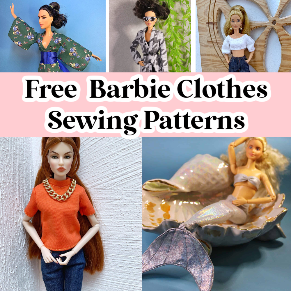 Barbie Doll Clothes Patterns Free Printable - Free Printables Corner